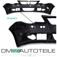 VW Polo 9N3 Bj. 05-09 Front Bumper primed +  Gitter + Reinfo