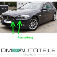BMW 5-series F10 F11 F18 Front Bumper with park assist + hea