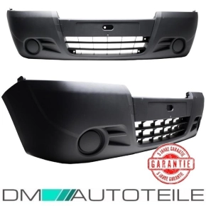 Opel Vivaro F7 Kasten Pritsche Bus Front Bumper Grey...