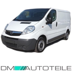 Opel Vivaro F7 Kasten Pritsche Bus Stoßstange vorne Grau genarbt o.Nebel 06-14