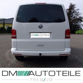 für VW T5 ab 2012 Multivan Transporter Stoßstange hinten grundiert GP ohne PDC