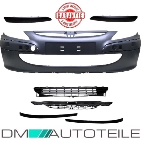 SET Peugeot 307 Bj. 01-05 Stoßstange vorne +...