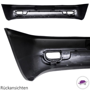 VW T4 Caravelle Front Bumper Year 96-03 rauh geriffelt for Fogs