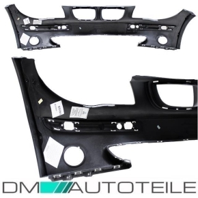 BMW 1-Series E81 E87 Front Bumper primed for Fogs  w/o SRA 04-07