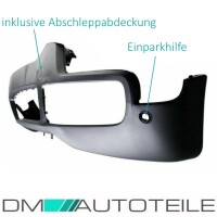 BMW X5 E70 Front Bumper lower Part primed for PDC Year 01/07