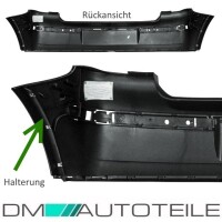 VW Polo 9N Rear Bumper w/o PDC Year 01-09 2