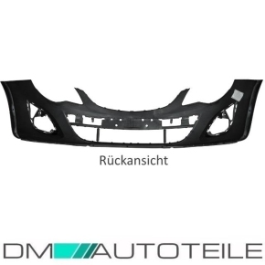 Opel Corsa D Facelift Front Bumper primed w/o PDC Year 11-15