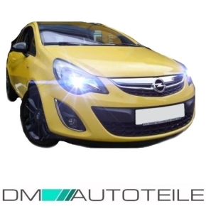 Opel Corsa D Facelift Front Bumper primed w/o PDC Year 11-15