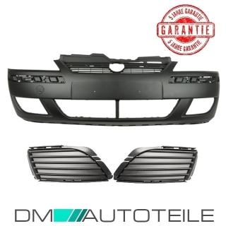 Set Opel Corsa C Front Bumper + Central Grille Year Facelift 03-06 + Combo & SRA