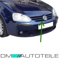 Set VW Golf 5 V Front Bumper + Grille 2 pcs. Primer  Year.03