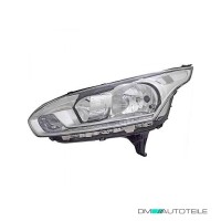 Scheinwerfer Depo H7 chrom links passt f&uuml;r Ford...