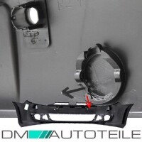 VW Golf VI Saloon Front Bumper with PDC/ SRA + Spoiler PREMI