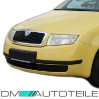Set Skoda Fabia I Front Grille Covers w/o Fog Lights Models 