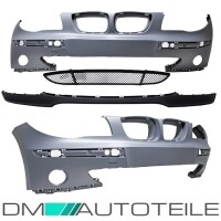 Set BMW 1-Series E87 Front Bumper primed gallery
