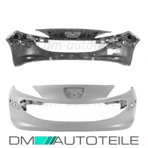 Peugeot 207 Front Bumper Year 06-09 primed w/o SRA