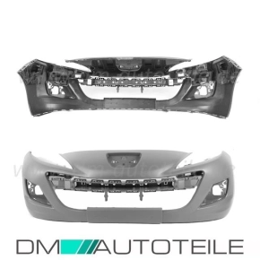 Peugeot P207 Facelift Front Bumper 07/09-12 for fog...