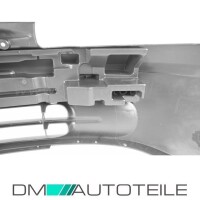 Renault Kangoo Front Bumper 97-03 black not for fog lights 2