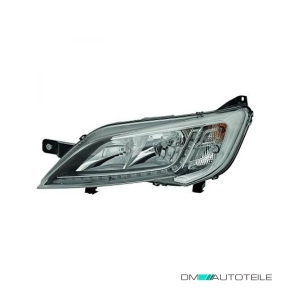 Scheinwerfer Depo H7/LED TGFL chrom links passt für Citroen/Fiat/Peugeot ab 14