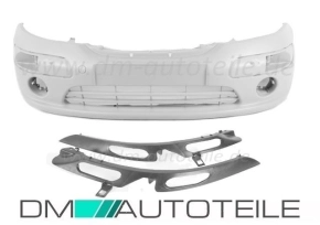 Citroen C3 Front Bumper 02-05 primed for fog lights