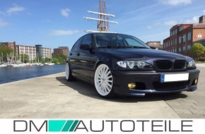 Set package BMW E46 ABS aerodynamic design Front Bumper Saloon Estate + accessories for M-Sport incl. Rivets 98-05