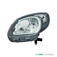Scheinwerfer schwarz H4 links passt f&uu gallery