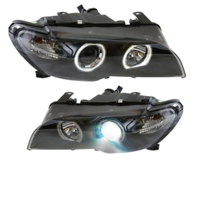Coupe Convertible CCFL headlights Set Black 03-07...