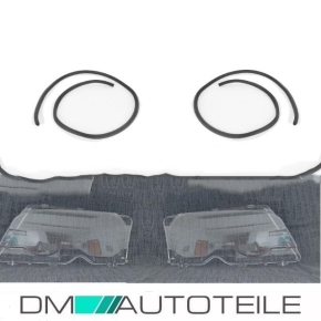 Coupe Convertible Headlight Cover Lenses Headlamps Lens fits BMW E46 99-03+Seals