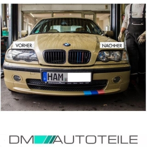 2x Scheinwerferglas Scheinwerfer Glas passt für BMW 3er E46 2/3 Türer +DICHTUNG