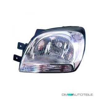 Scheinwerfer Depo chrom H4 links passt für Kia Sportage ab Baujahr 2004-2008