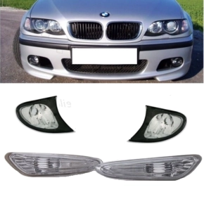 FACELIFT SET 2x Front Indicators White+Side Indicators...