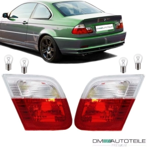 Set BMW E46 Coupe Convertible Rear Lights Light inner...