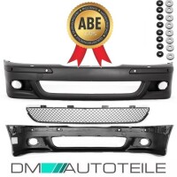 SPORT FRONT BUMPER FITS ON BMW E39 SEDAN WAGON PDC +FOGS Chr