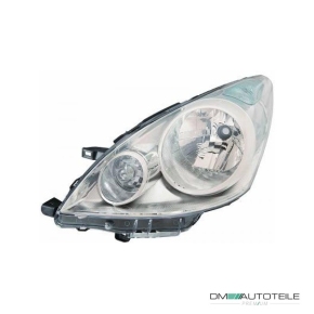 Valeo H4 Scheinwerfer transparent rechts passt für Nissan Note E11 ab 09-12