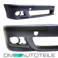 Set BMW E39 Sport look Front Bumper primed not ready for hea