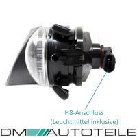 SET FOG LIGHTS FACELIFT CLEAR FOR BMW E39 OEM GENUINE MODELS