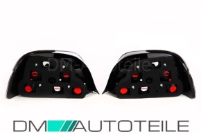 Set BMW E39 Saloon Facelift Kit Rear Lights + Side Indicators Red/White 4-pcs 95-00