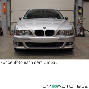 FRONT Stoßstange SPORT Schwarz+PDC/SRA Nebel für M M5 passt für BMW 5er E39 +ABE