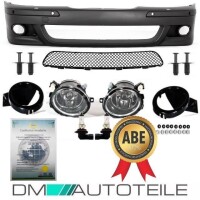 BMW E39 Sport look Front Bumper Park Assist / Headlight wash