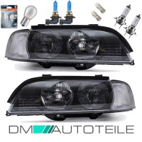 Set BMW E39 headlights 95-00 H7/HB3 Face gallery