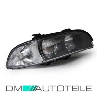 Set BMW E39 headlights 95-00 H7/HB3 Facelift design white in