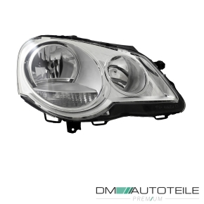 Halogen Valeo FF Scheinwerfer H7/H1 rechts passt für VW Polo (9N_ ) ab 2005-2009