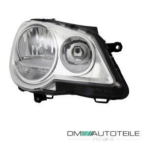 Halogen Valeo FF Scheinwerfer H7/H1 rechts passt für VW Polo (9N_ ) ab 2005-2009