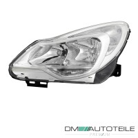 Valeo Scheinwerfer H1/H7 links passt für Opel Corsa D a