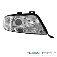 Hella Scheinwerfer H7/H1 rechts passt für Audi A6 C5 (4