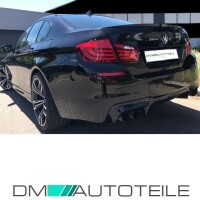 Rear Diffuser Evo Sport + Bumper grate suitable for BMW F10 
