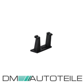 SET Kühlergrill Grill Schwarz Glanz Doppelsteg +Emblemhalter passend für BMW 5er F10 F11 auch M M5