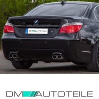Heck-Diffusor / Ansatz 4 Rohr Duplex für BMW E60 / E61 