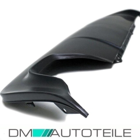 Single Diffuser fits on BMW E60 E61 Bumpers M-Sport 03-10 ABS black
