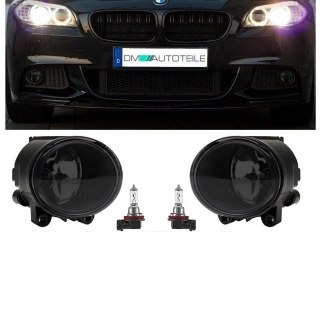 2xH11 Nebelscheinwerfer Smoke Schwarz für BMW X5 F22 F23 E92 E93 F10 F11 M-Paket