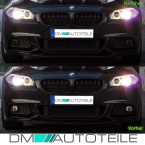Set of Fog Lights smoked Black + H11 fits BMW M-Sport F10 F11 F22 F23 E92 E93 X5